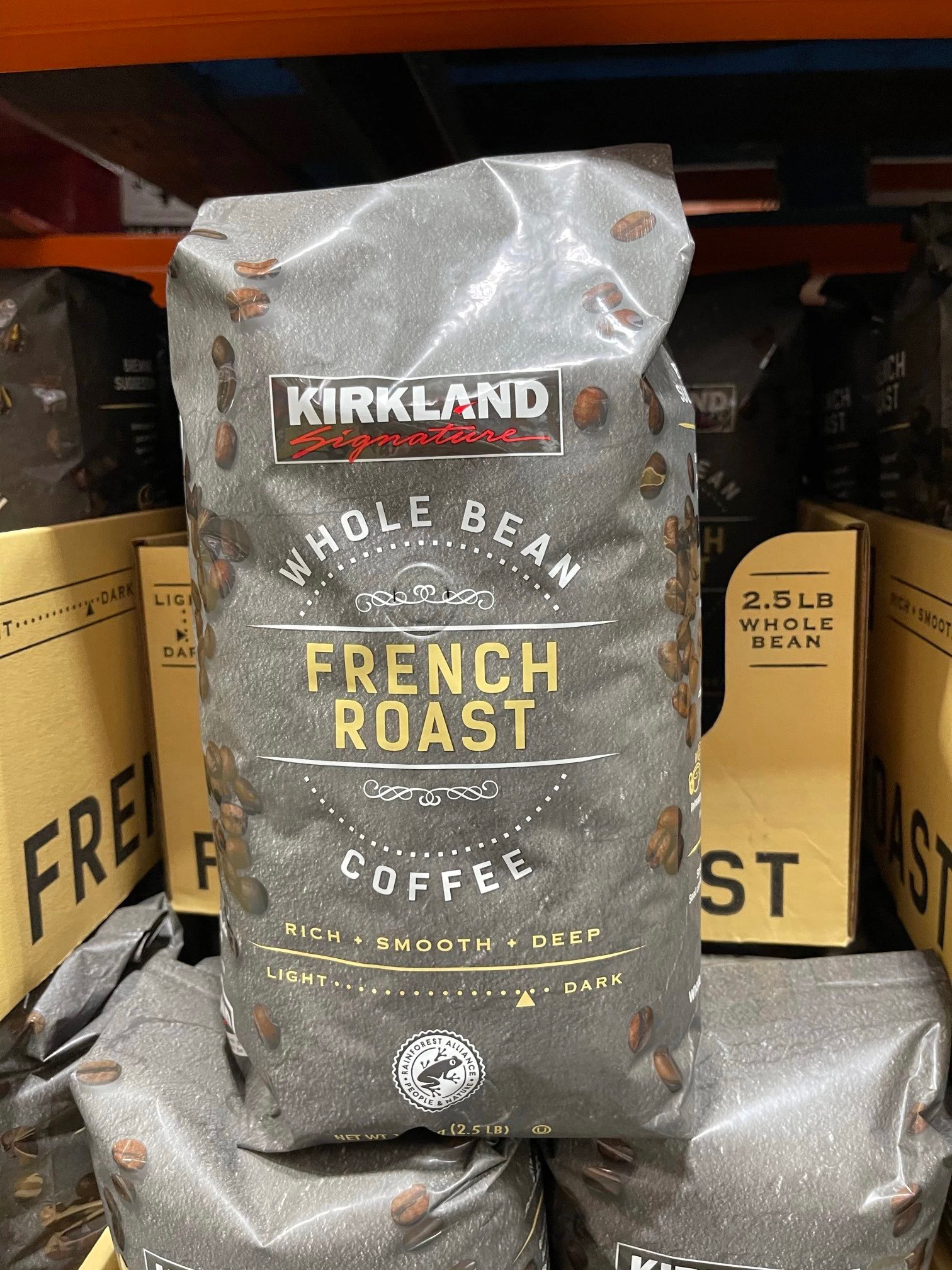 -kirkland法式深度烘培咖啡豆1-13kg