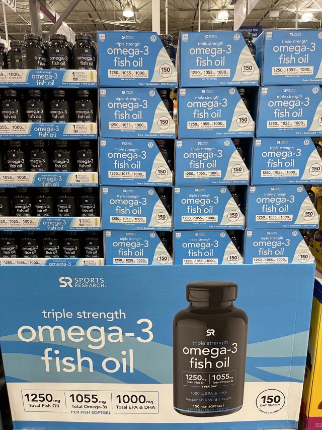 Sports Research 三倍Omega-3深海鱼油150粒