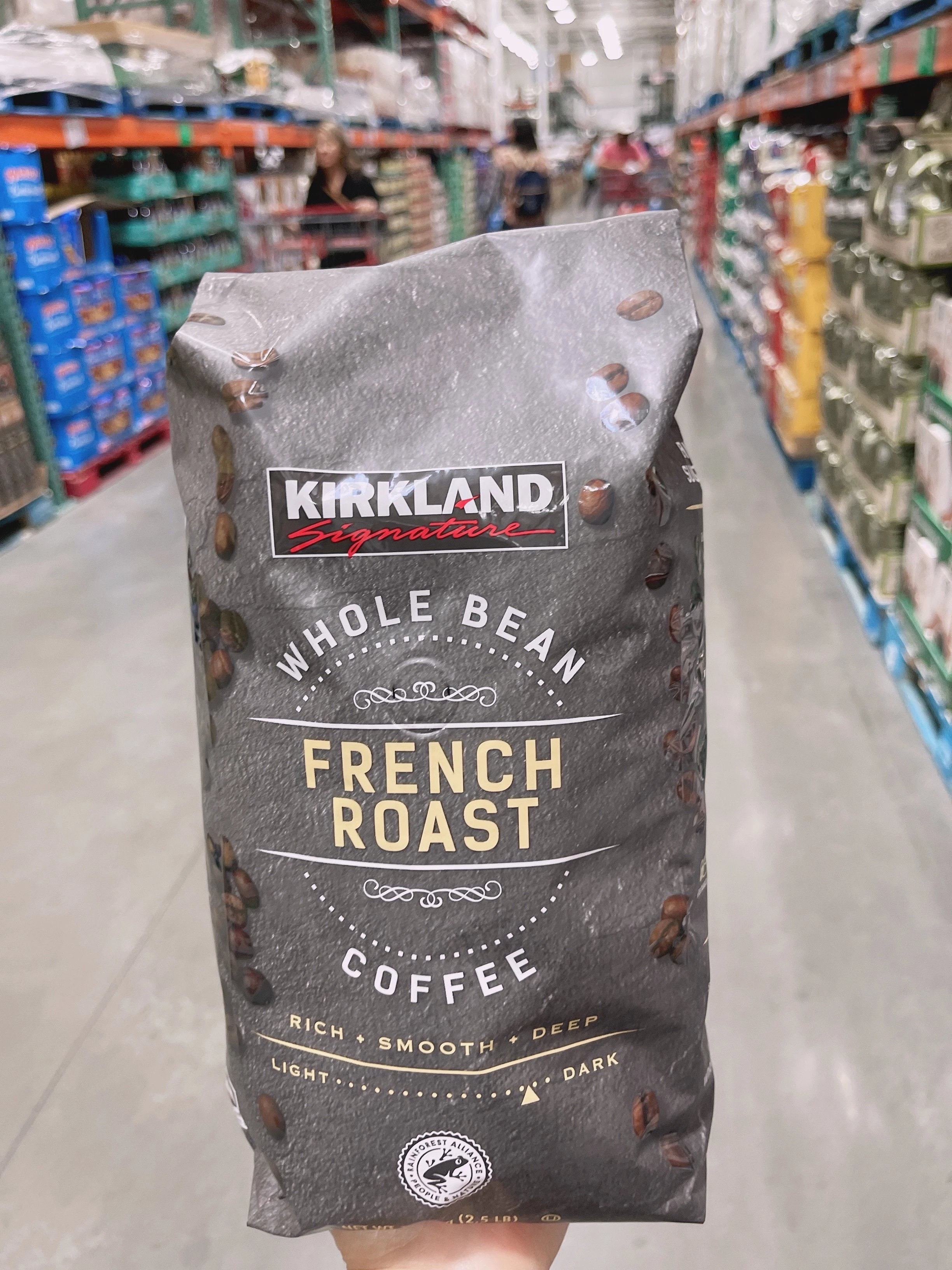 -kirkland法式深度烘培咖啡豆1-13kg