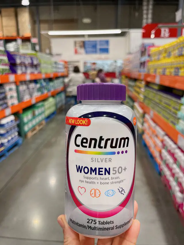centrum女性50岁以上银善存片复合维生素275粒