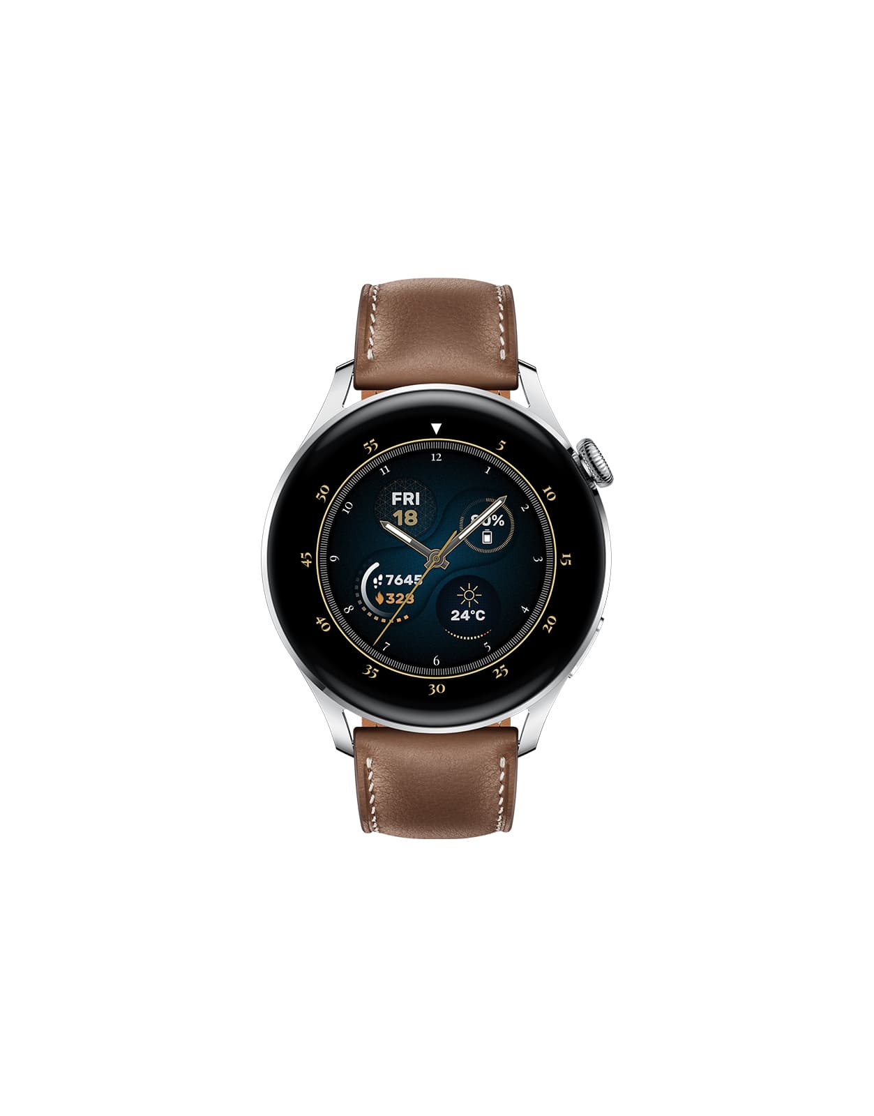 活力款 黑色氟橡胶表带-46mm