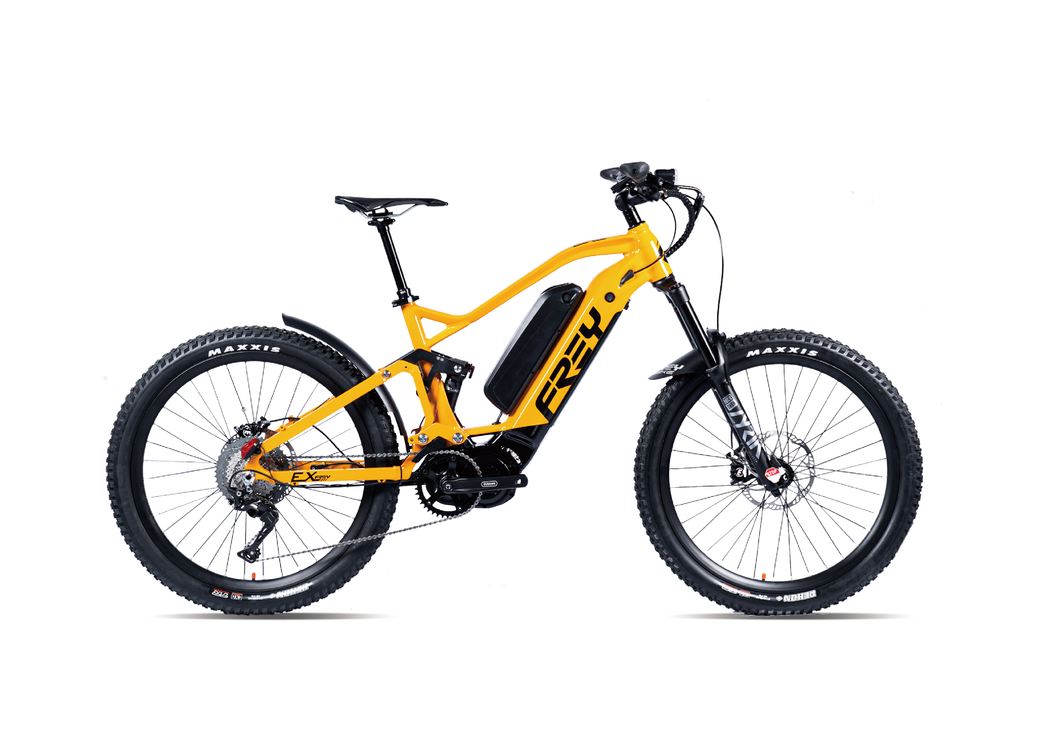 FREY EX Pro dual battery enduro electric mountain bike