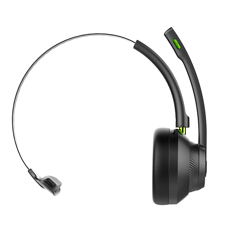 AUSDOM Voipfocus Connect Wireless Headset Bluetooth V5.1 Dual Connecti