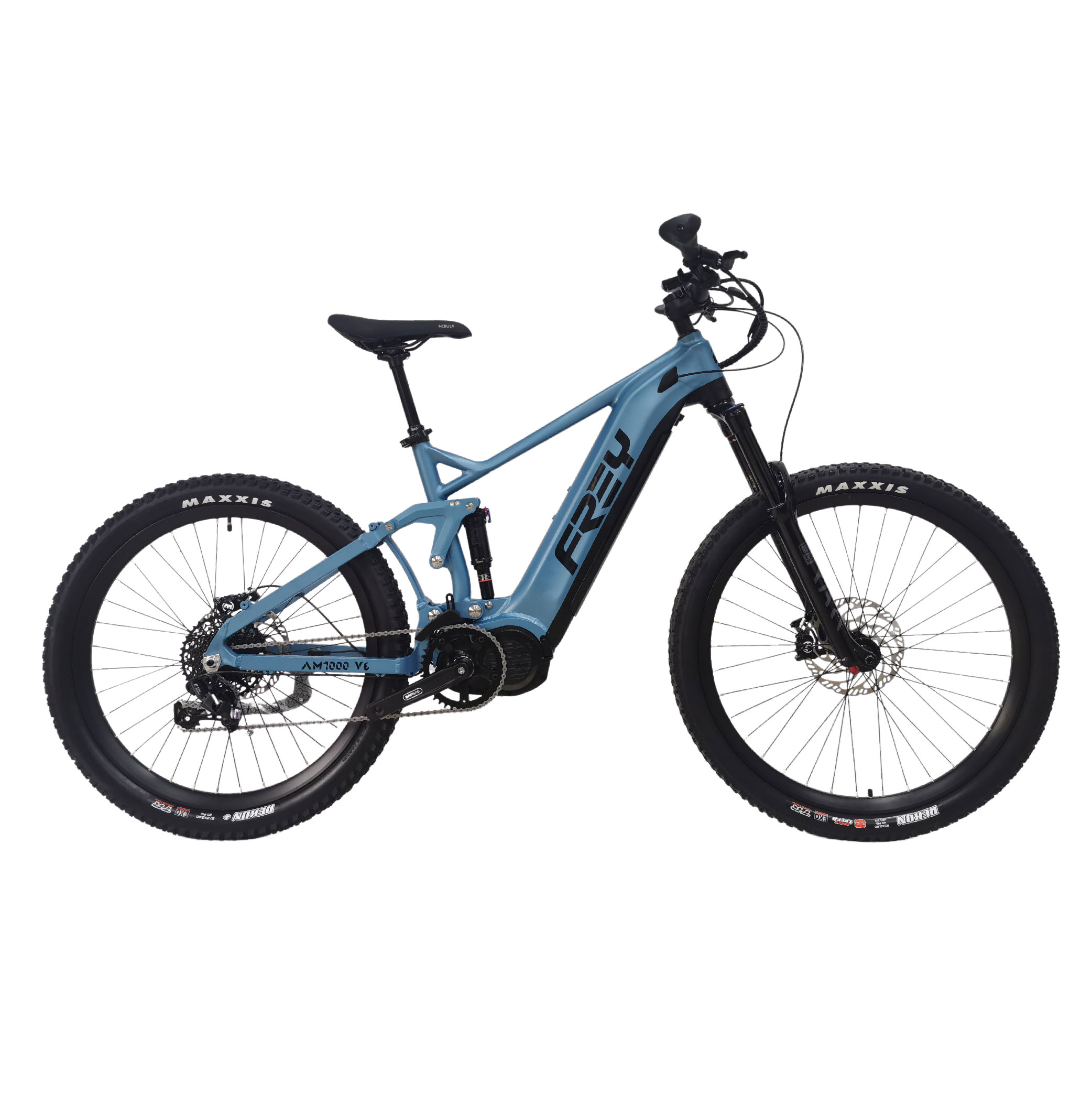 1500w electric bike Frey AM1000 V6 best Full Suspension EMTB