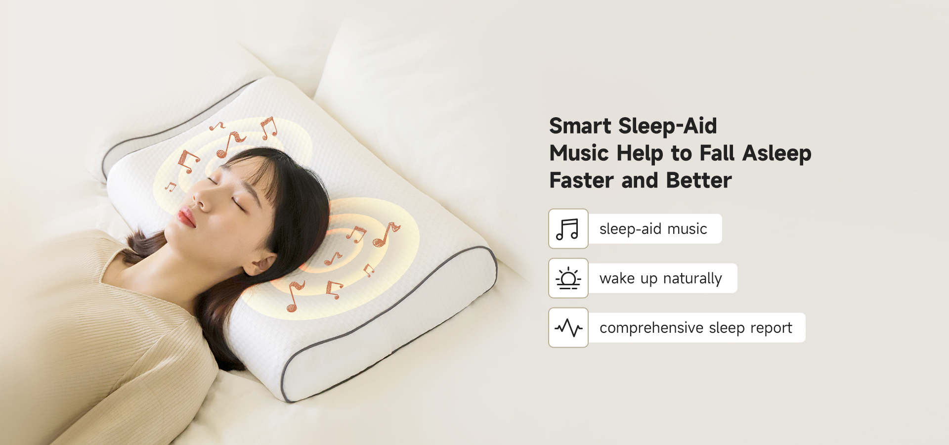 Sleep wellness hot sale smart pillow