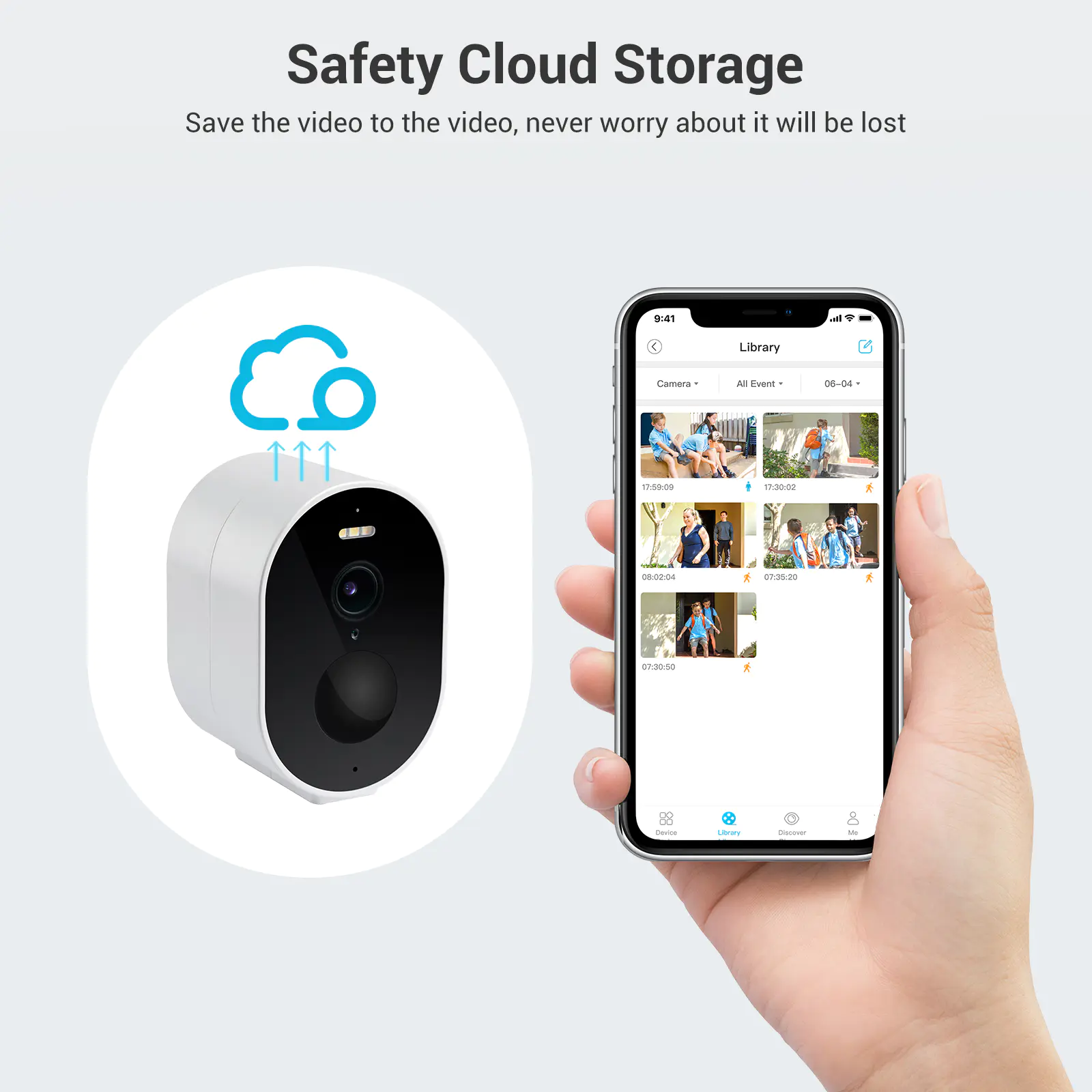 Blurams Wire-Free Camera 2K - A11C