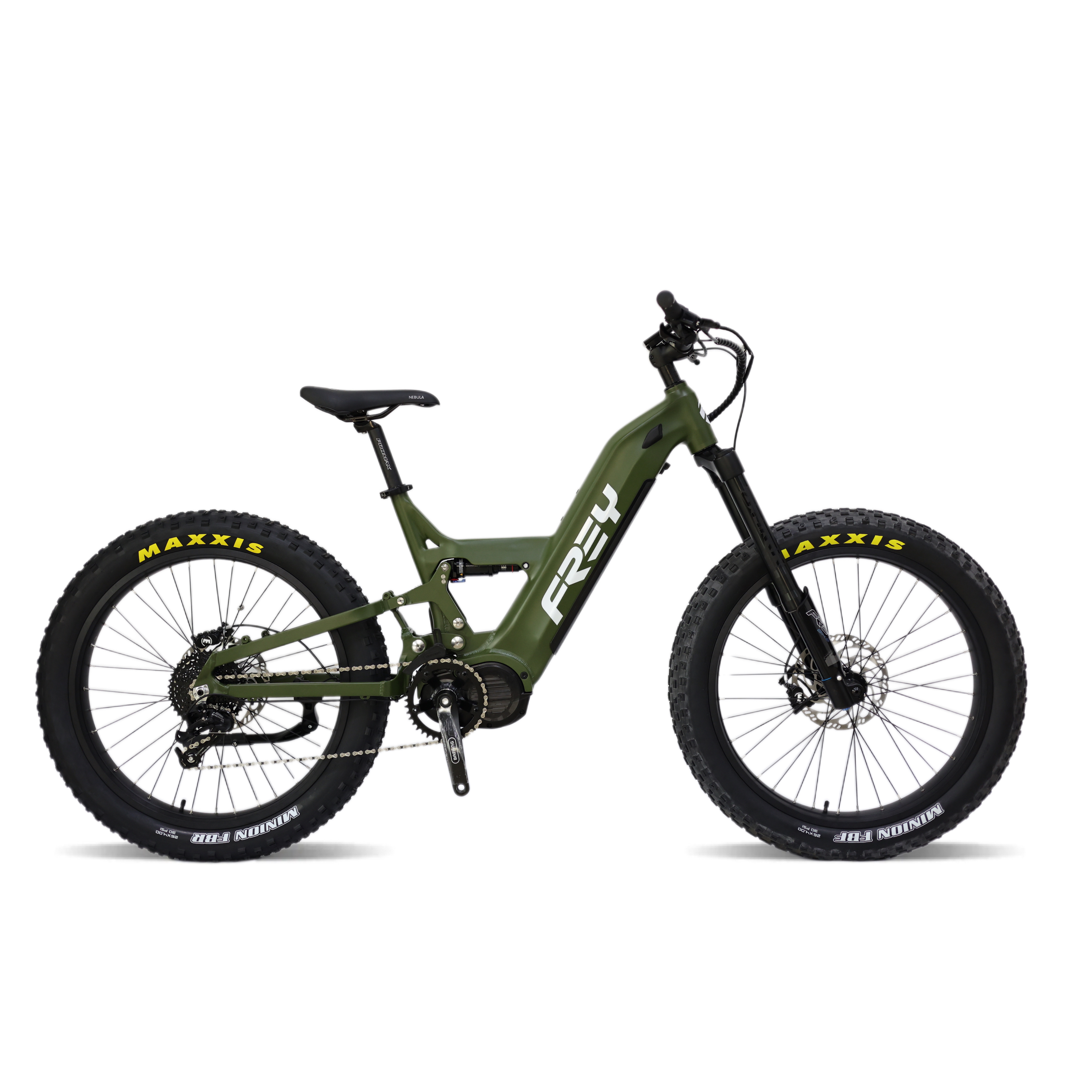 Best emtb 2023 Frey CC FAT eBike Full Suspension