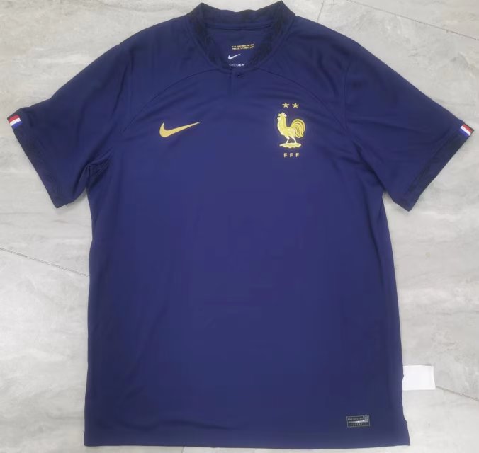 22-23 France national team home football jersey