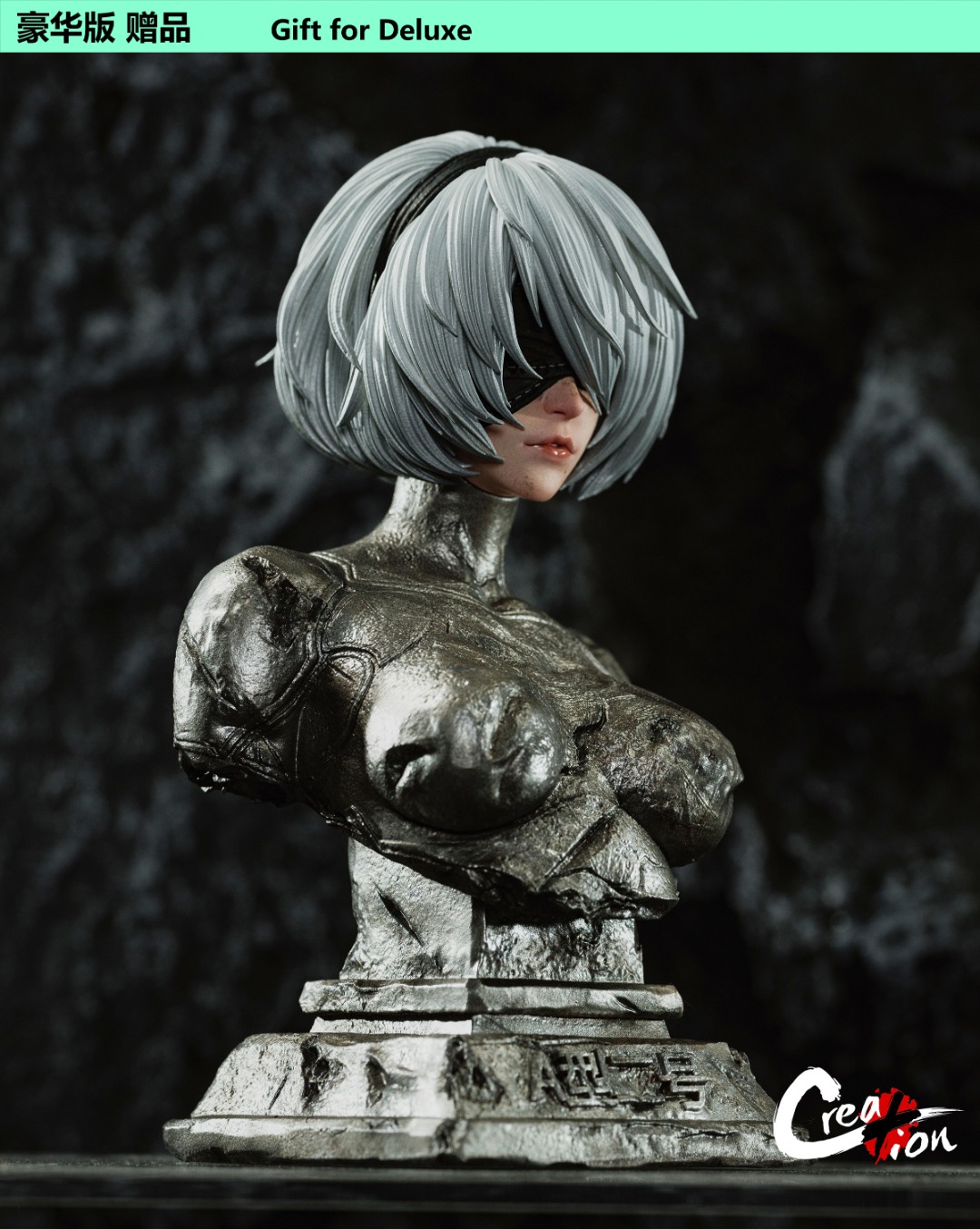 1/4 Scale YoRHa Type-A No.2 - NieR:Automata Resin Statue - Creation-St