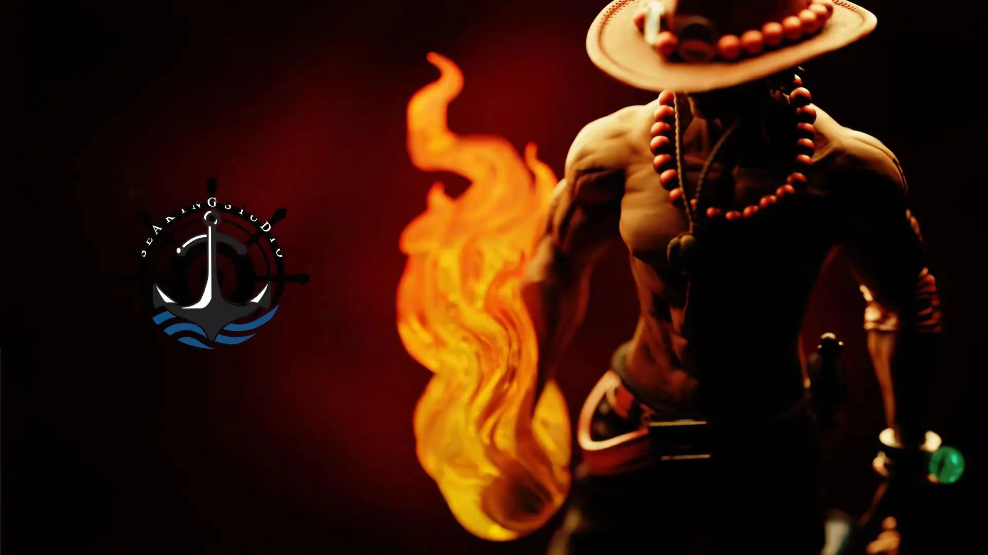 1/3 Scale Fire Fist Portgas D. Ace with LED - ONE PIECE Resin Statue -