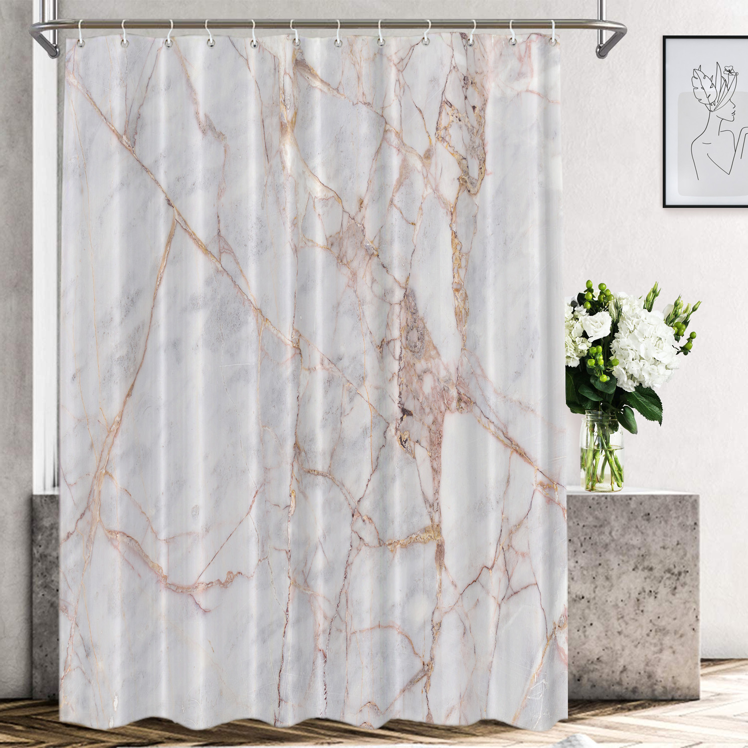 Decorative Shower Curtain Hooks - All Discounts