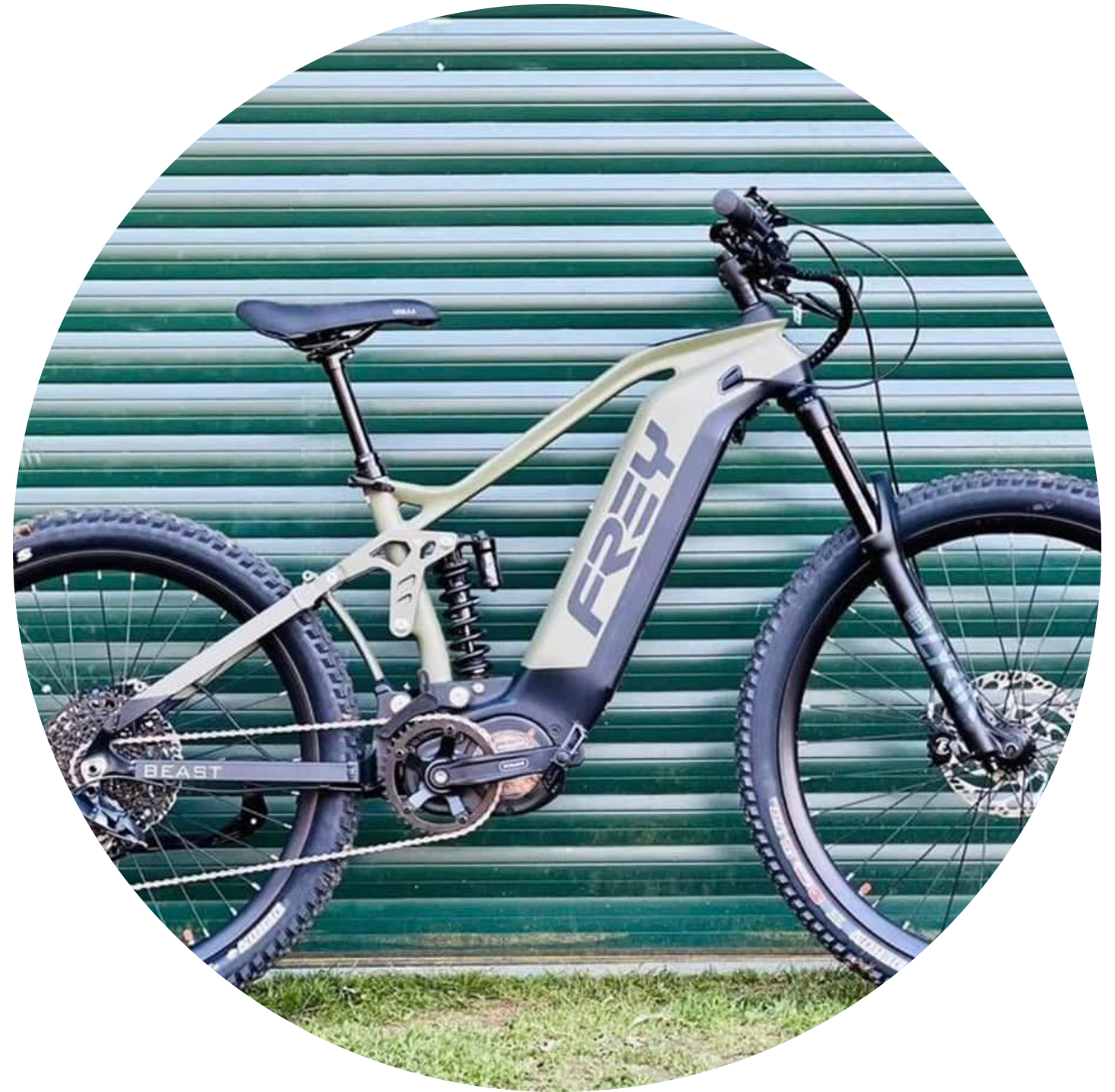 Frey electric 2024 mountain bike