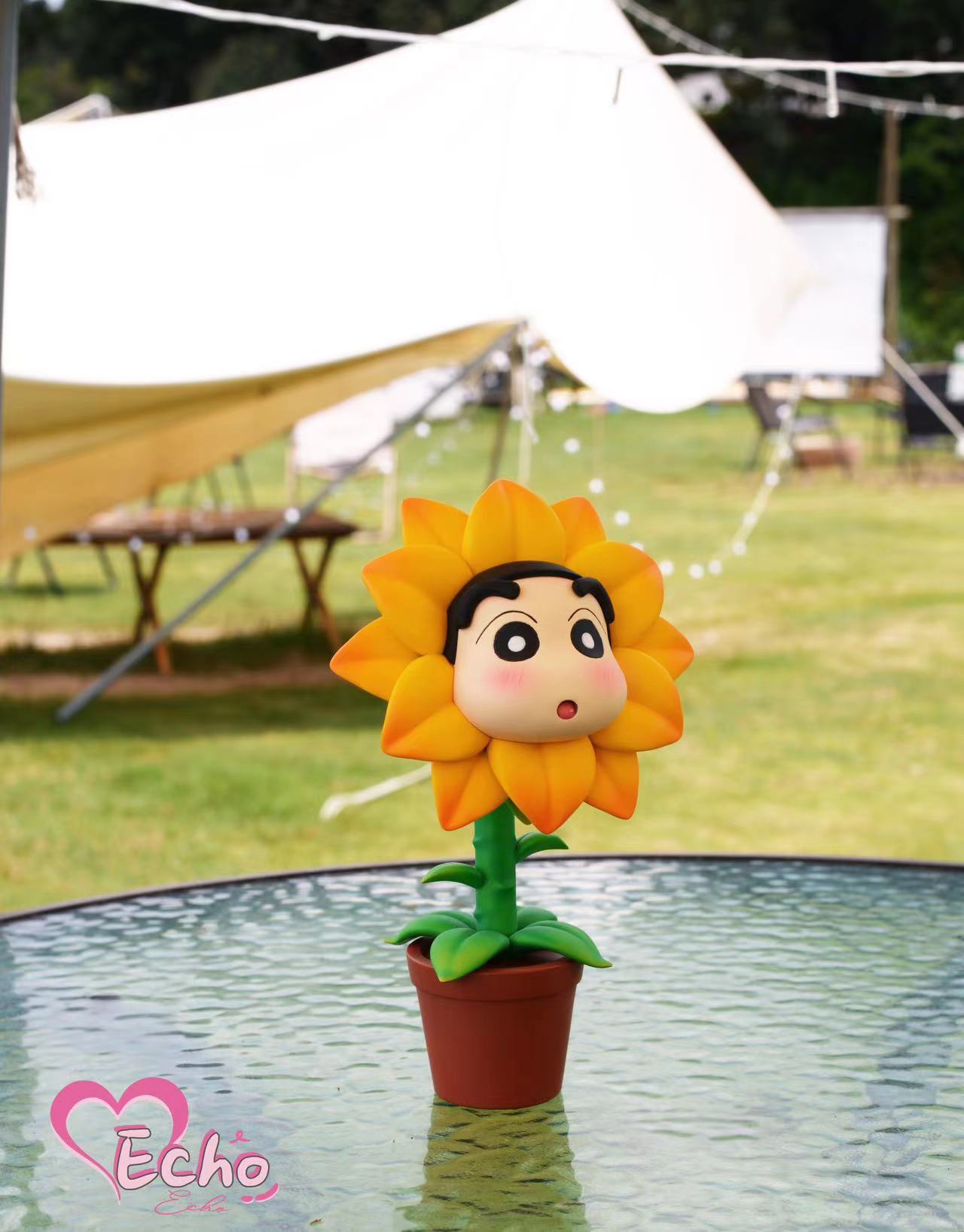 Sunflower Crayon Shin-chan- Crayon Shin-chan Resin Statue - Echo-Stu